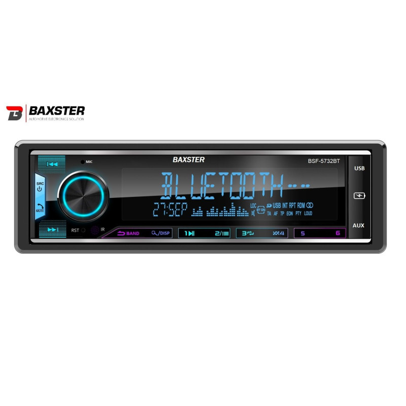 Медіа-ресивер BAXSTER BSF-5732BT MulticolorRGB/BT/SWI