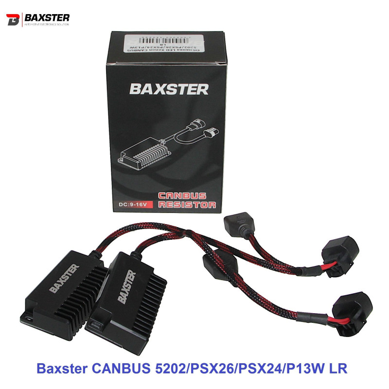Обманки LED Xenon Baxster CANBUS 5202/PSX26/PSX24/P13W LR 2шт