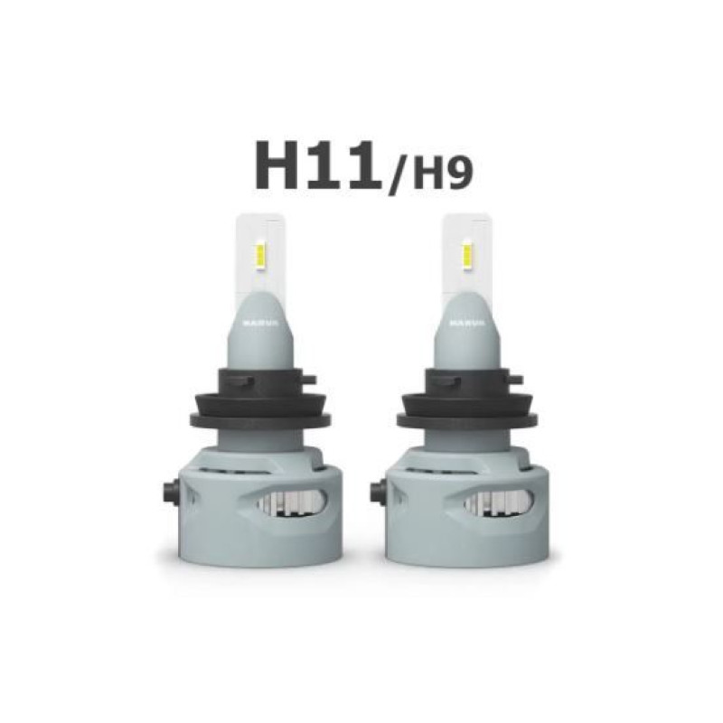 Комплект світлодіодних ламп NARVA H9/H11 Range Power Advanced +100% 6000K 12/24V (181848100)
