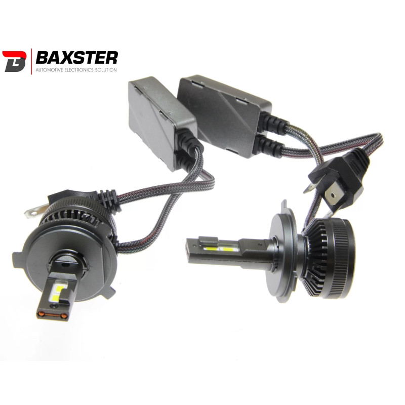 Лампи світлодіодні Baxster PW H4 6000K (2шт)