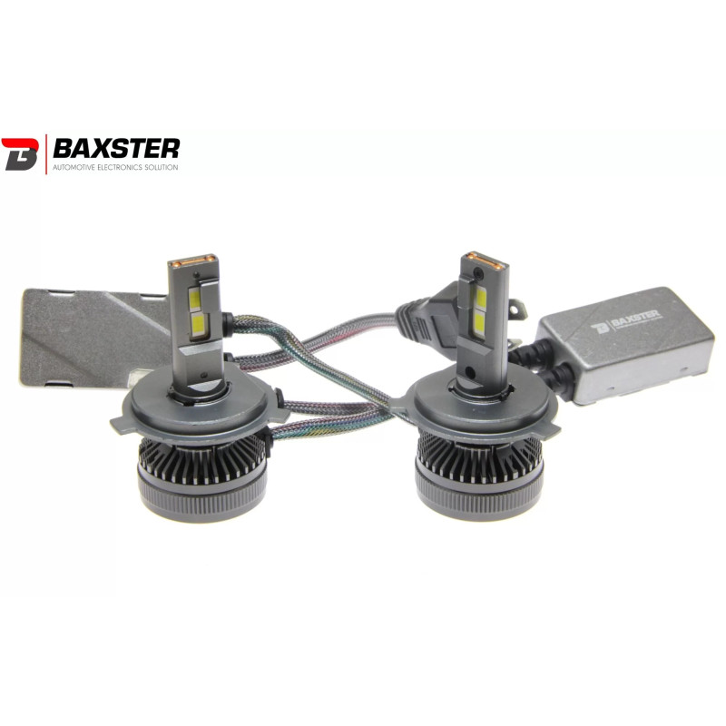 Лампи світлодіодні Baxster PW H4 6000K (2шт)