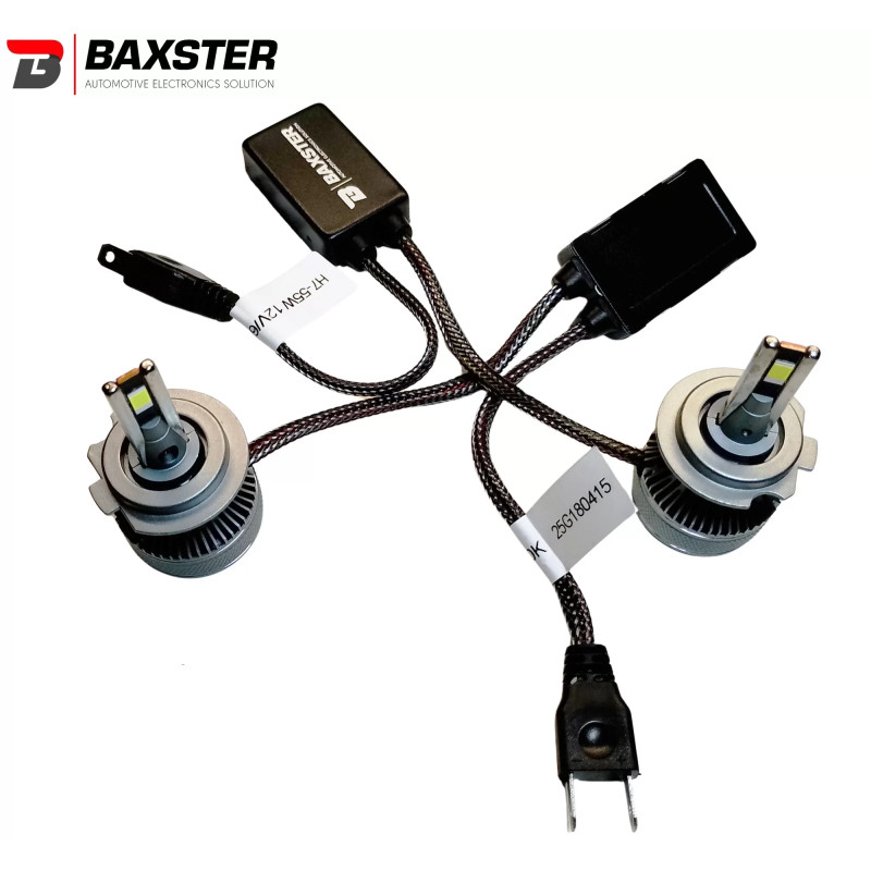 Лампи світлодіодні Baxster PL (Power Light) H7 12V 6000K (2шт)