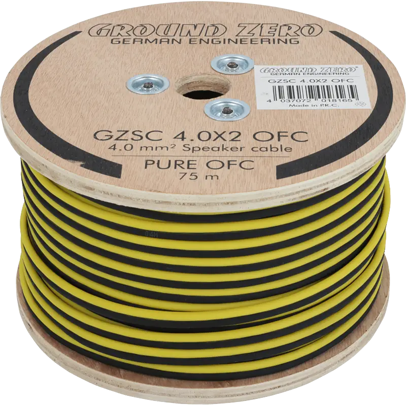 Кабель акустичний Ground Zero GZSC 4.0X2 OFC
