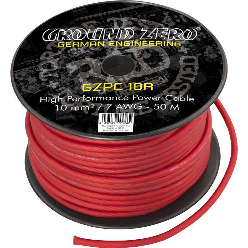 Кабель силовий Ground Zero GZPC 10R