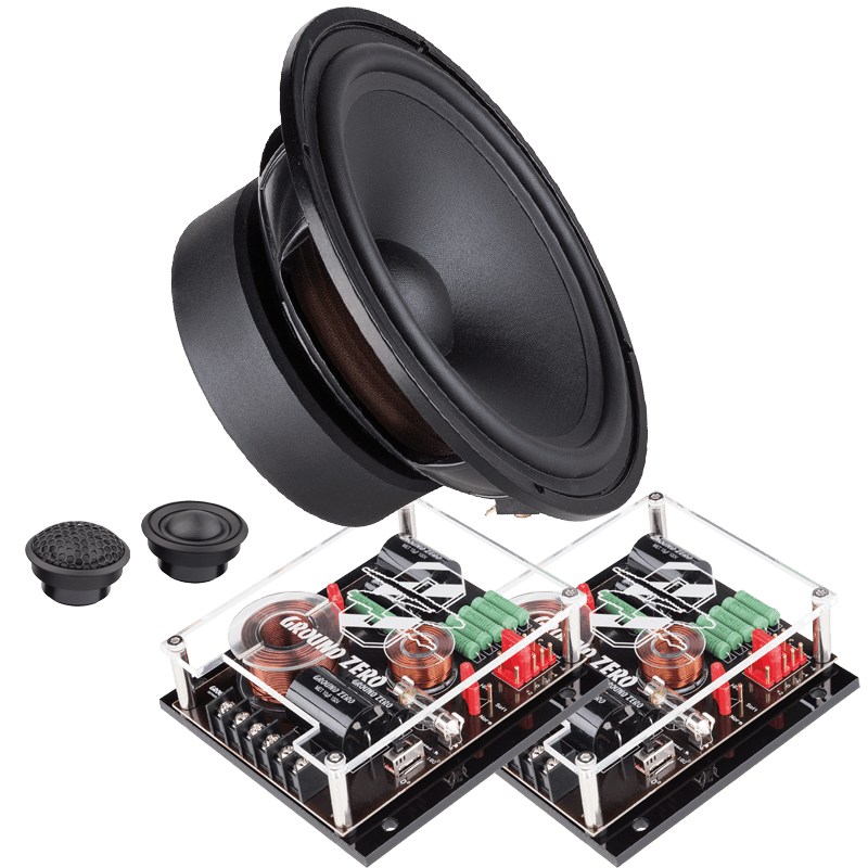 Компонентна акустична система Ground Zero GZNC 1650SQ