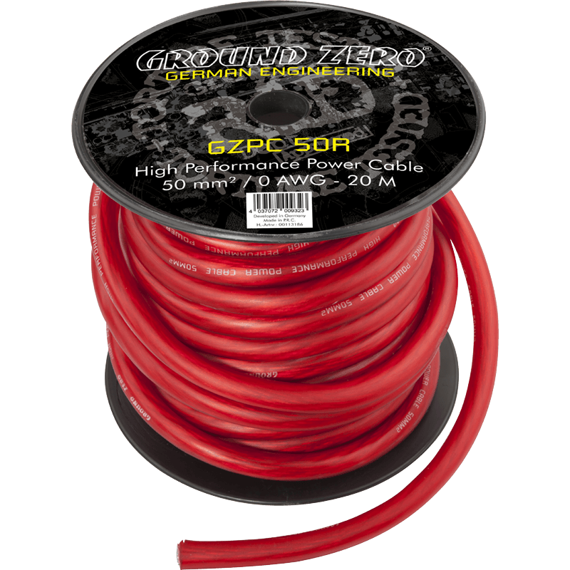 Кабель силовий Ground Zero GZPC 50R