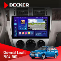 Штатна магнітола Chevrolet Lacetti 2004-2013 Decker D10-009 4x64, DSP, 4G, 2k