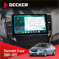 Штатна магнітола Chevrolet Cruze 2009-2018 Cyclone C9-013 4x64 DSP 4G