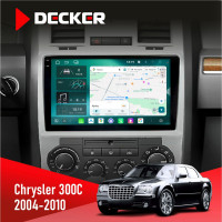 Штатна магнітола Chrysler 300c 2004-2010 Cyclone C9-013 4x64 DSP 4G
