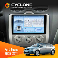 Штатна магнітола Ford Focus 2 2005-2011 Cyclone C9-012 4x64, DSP, 4G