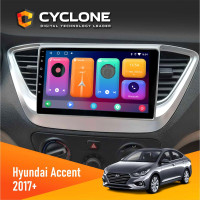 Штатна магнітола Hyundai Accent 2017+ Cyclone C9-001 2x32 CPL