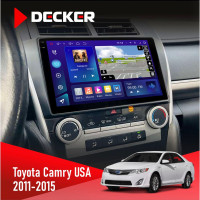Штатна магнітола Toyota Camry 2011-2015 USA Decker D10-009 4x64, DSP, 4G, 2k