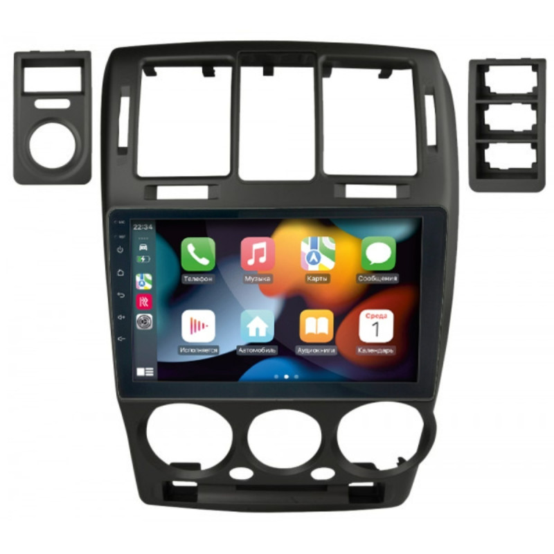 Штатна магнітола Hyundai Getz 2002-2010 Black Cyclone C9-001 2x32 CPL