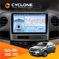 Штатна магнітола Geely MK1 2006-2013 Cyclone C9-012 4x64, DSP, 4G