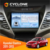 Штатна магнітола Hyundai Elantra 2011-2013 Cyclone C9-012 4x64, DSP, 4G