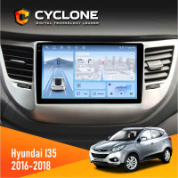 Штатна магнітола Hyundai ix35 2016-2018 Cyclone C9-012 4x64, DSP, 4G