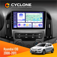 Штатна магнітола Hyundai i30 (FD) 2008-2011 Cyclone C9-011 4x64, DSP