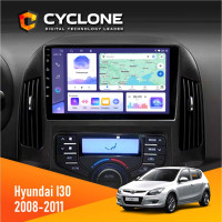 Штатна магнітола Hyundai i30 (FD) 2008-2011 Climate Cyclone C9-011 4x64, DSP