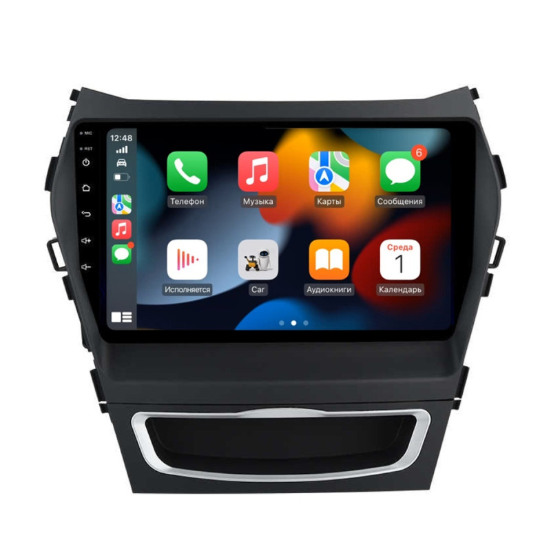 Штатна магнітола Hyundai Santa Fe 2012-2018 CAN Cyclone C9-012 4x64 DSP 4G