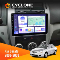 Штатна магнітола KIA Cerato 2006-2008 Conditioner Cyclone C9-011 4x64, DSP
