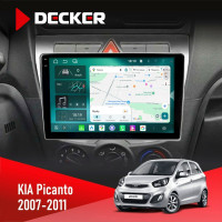 Штатна магнітола KIA Picanto 2007-2011 Cyclone C9-013 4x64 DSP 4G
