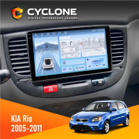 Штатна магнітола KIA Rio (JB) 2005-2011 Black Cyclone C9-012 4x64, DSP, 4G