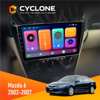Штатна магнітола Mazda 6 2002-2007 Cyclone C9-001 2x32 CPL