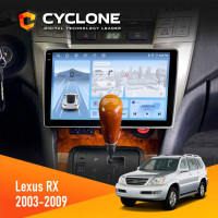 Штатна магнітола Lexus RX 2003-2007 Cyclone C9-012 4x64, DSP, 4G