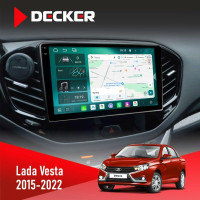 Штатна магнітола Lada Vesta 2015-2022 Cyclone C9-013 4x64 DSP 4G