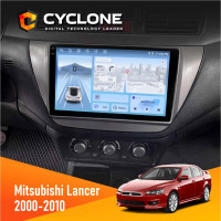Штатна магнітола Mitsubishi Lancer 9 2000-2010 Cyclone C9-012 4x64, DSP, 4G