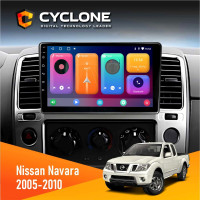 Штатна магнітола Nissan Navara (D40) 2005-2010 Cyclone C9-001 2x32 CPL
