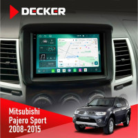 Штатна магнітола Mitsubishi Pajero Sport 2008-2015 Cyclone C9-013 4x64 DSP 4G
