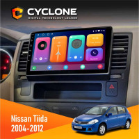Штатна магнітола Nissan Tiida 2004-2012 Cyclone C9-001 2x32 CPL