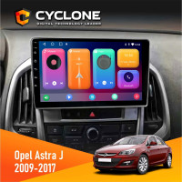 Штатна магнітола Opel Astra j 2009-2017 Cyclone C9-001 2x32 CPL