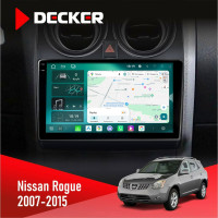 Штатна магнітола Nissan Rogue 2007-2015 Cyclone C9-013 4x64 DSP 4G