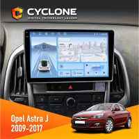 Штатна магнітола Opel Astra j 2009-2017 Cyclone C9-012 4x64, DSP, 4G