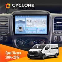 Штатна магнітола Opel Vivaro 2014-2019 Cyclone C9-012 4x64, DSP, 4G