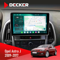 Штатна магнітола Opel Astra j 2009-2017 Cyclone C9-013 4x64 DSP 4G