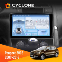 Штатна магнітола Peugeot (3008) 2009-2016 Climate Cyclone C9-012 4x64, DSP, 4G