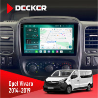 Штатна магнітола Opel Vivaro 2014-2019 Cyclone C9-013 4x64 DSP 4G