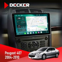 Штатна магнітола Peugeot 407 2004-2010 Cyclone C9-013 4x64 DSP 4G