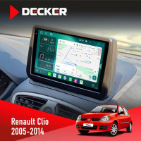 Штатна магнітола Renault Clio 2005-2014 Cyclone C9-013 4x64 DSP 4G