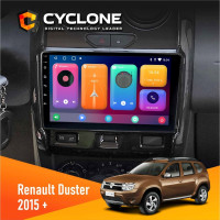 Штатна магнітола Renault Duster 2015-2022 Cyclone C9-001 2x32 CPL