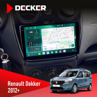 Штатна магнітола Renault Dokker, Sandero, Lodgy 2012 Cyclone C9-013 4x64 DSP 4G