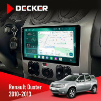 Штатна магнітола Renault Duster 2010-2013 Cyclone C9-013 4x64 DSP 4G