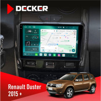 Штатна магнітола Renault Duster 2015-2022 Cyclone C9-013 4x64 DSP 4G
