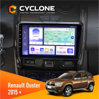 Штатна магнітола Renault Duster 2015-2022 Cyclone C9-011 4x64, DSP