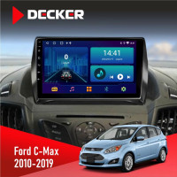 Штатна магнітола Ford C-Max 2010-2019 Decker D9-006 4x64, 4G
