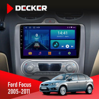 Штатна магнітола Ford Focus 2 2005-2011 Climate Decker D9-006 4x64, 4G