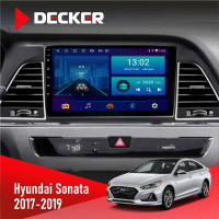 Штатна магнітола Hyundai Sonata 2017-2019 CAN Decker D9-006 4x64, 4G